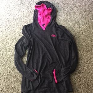 North Face long sleeve hoodie